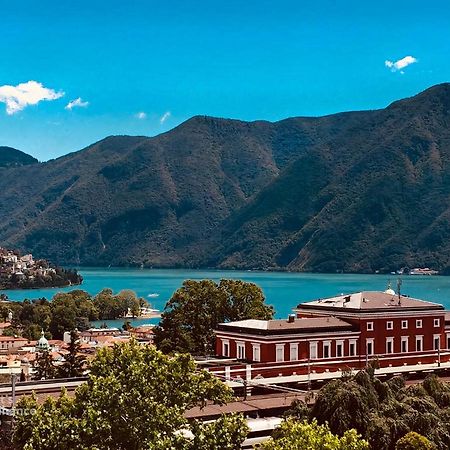 Lakeview Panorama Penthouse With Washer & Dryer Lugano Exterior foto