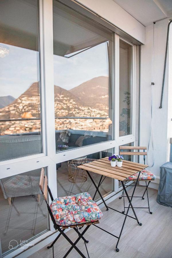 Lakeview Panorama Penthouse With Washer & Dryer Lugano Exterior foto